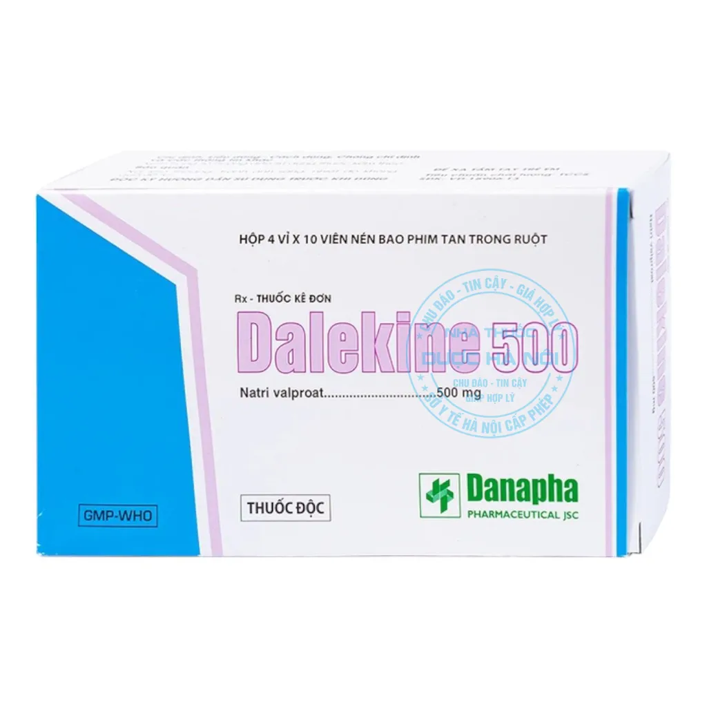 Thuốc Dalekine 500mg
