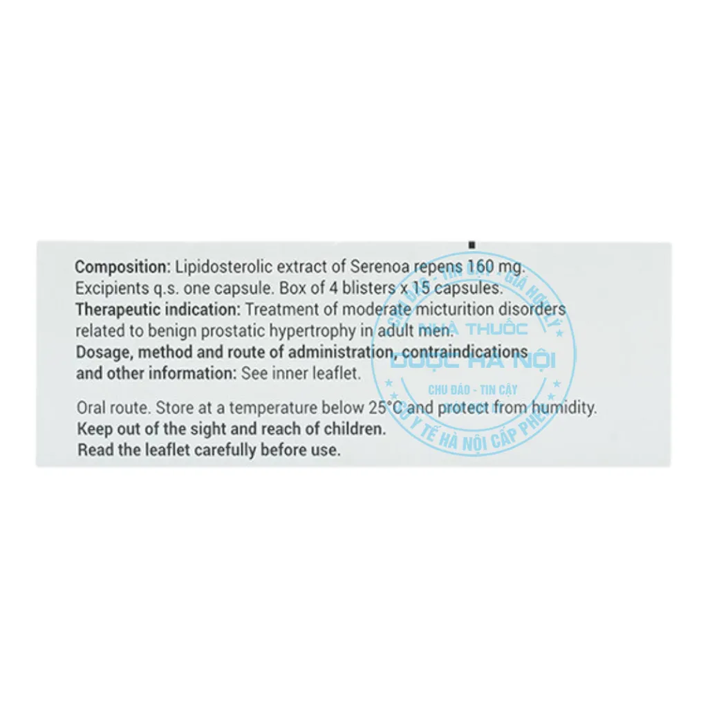Thuốc Permixon 160mg