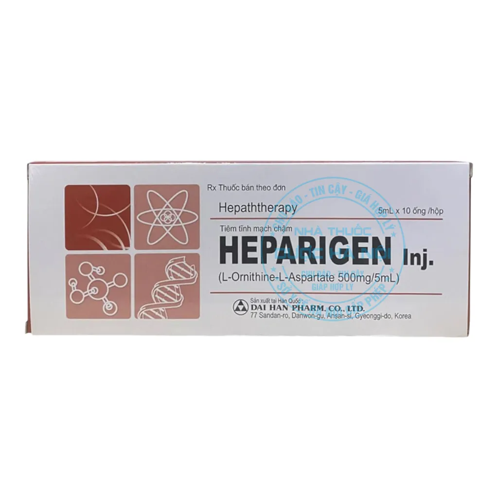 Thuốc Heparigen 500mg/5ml