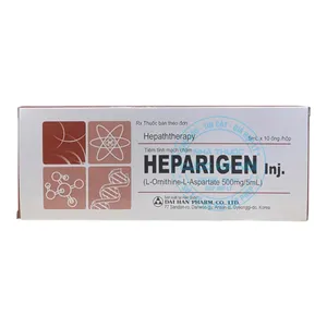 Thuốc Heparigen 500mg/5ml điều trị hiệu quả các bệnh lý viêm gan, xơ gan, và hôn mê gan
