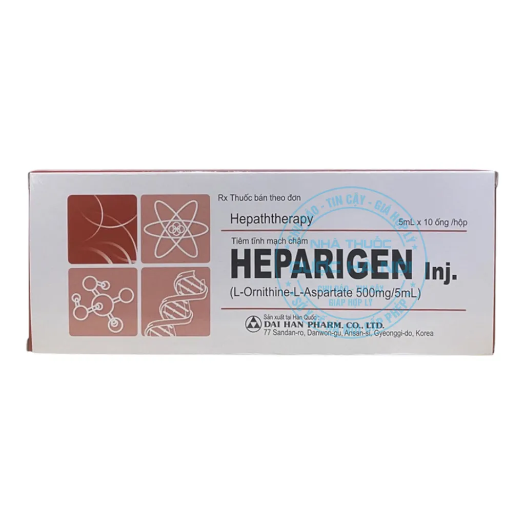 Thuốc Heparigen 500mg/5ml