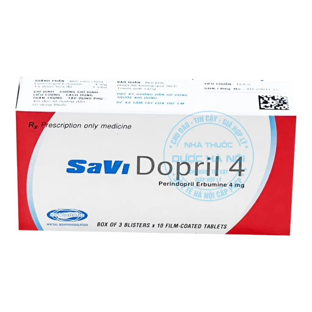 Thuốc Savi Dopril 4mg