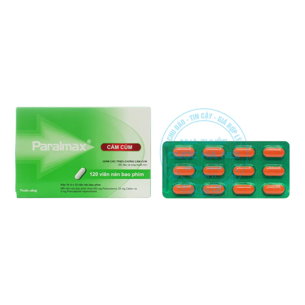 Thuốc Paralmax Cảm cúm