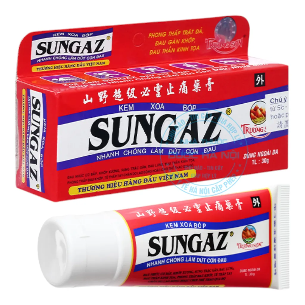 Kem xoa bóp Sungaz
