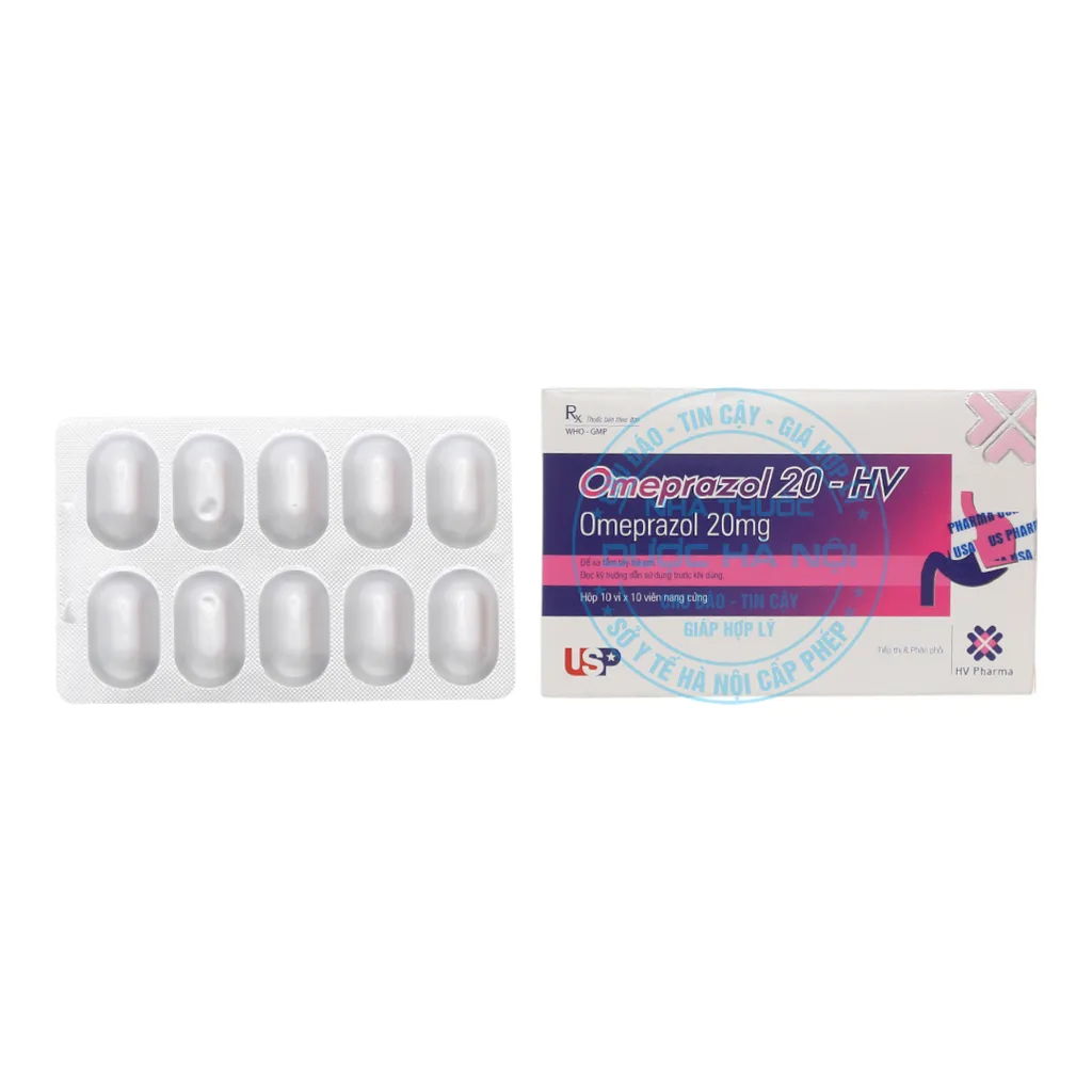 Thuốc Omeprazol 20 - HV