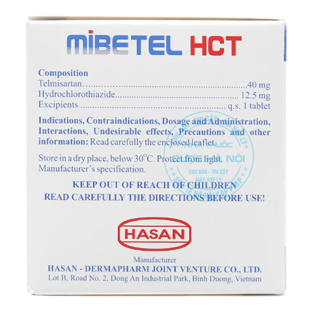 Thuốc Mibetel HCT