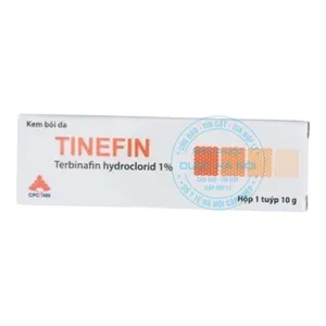 Kem Tinefin Cream điều trị nhiễm nấm ở da và móng tay, móng chân