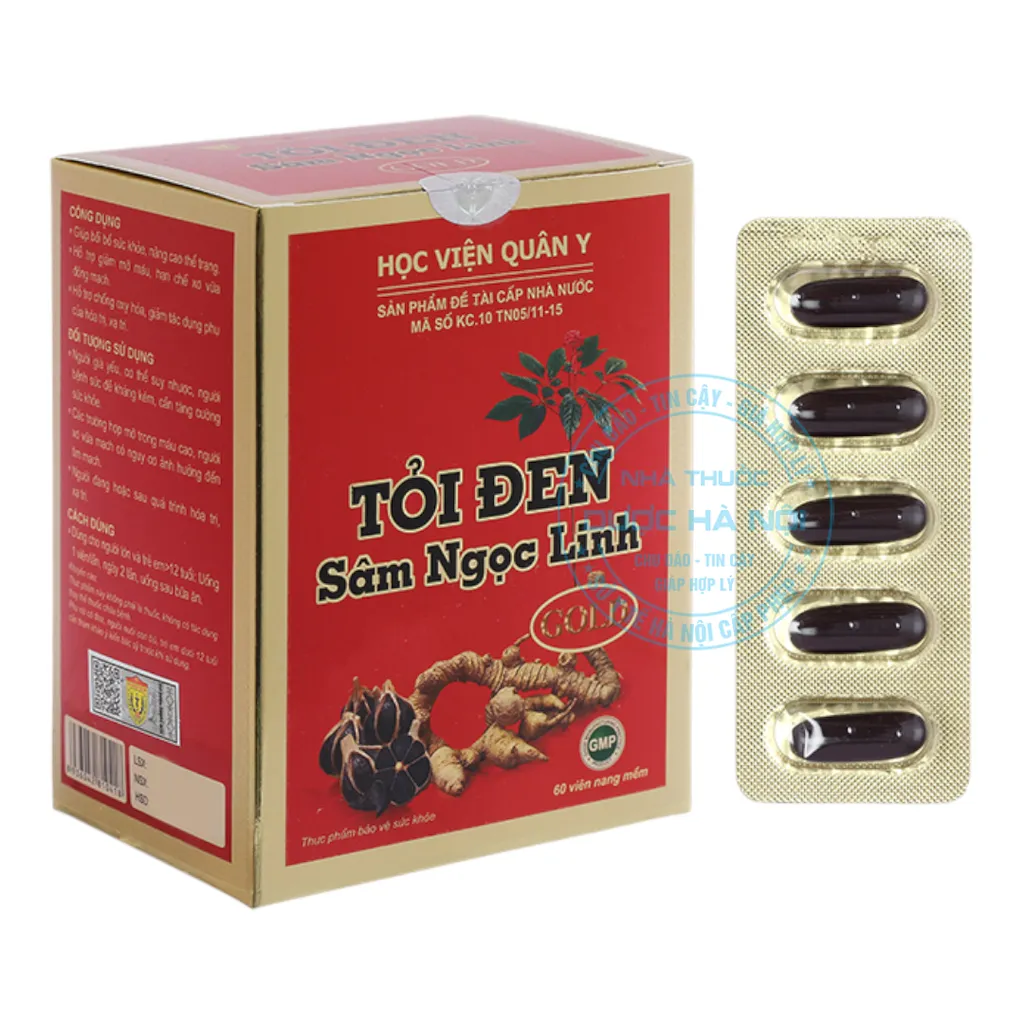 Tỏi Đen Sâm Ngọc Linh