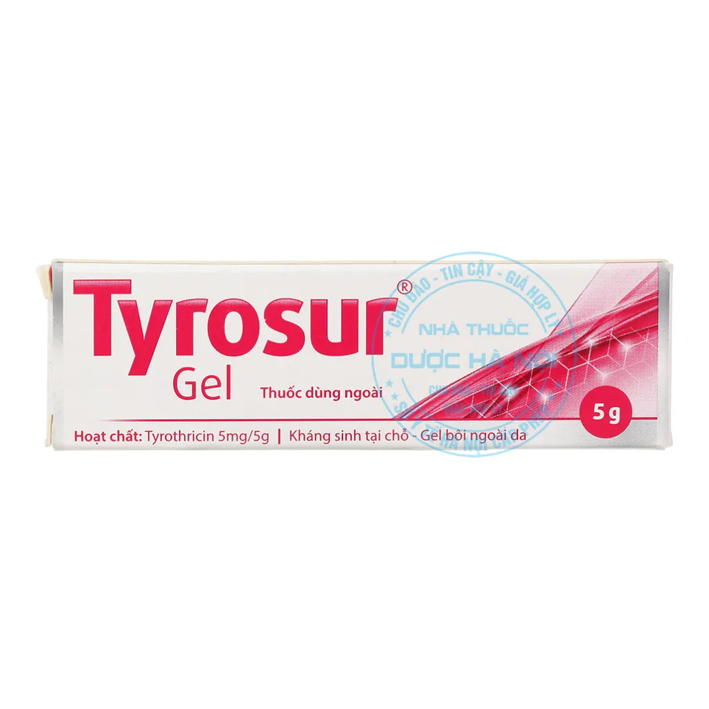 Thuốc Tyrosur Gel 5g