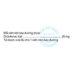 Thuốc Bostaflam 25mg