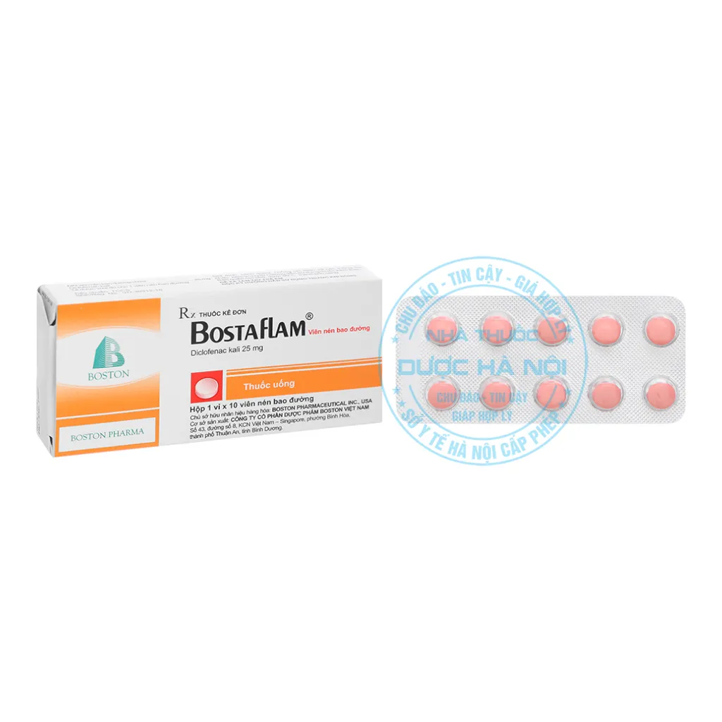 Thuốc Bostaflam 25mg