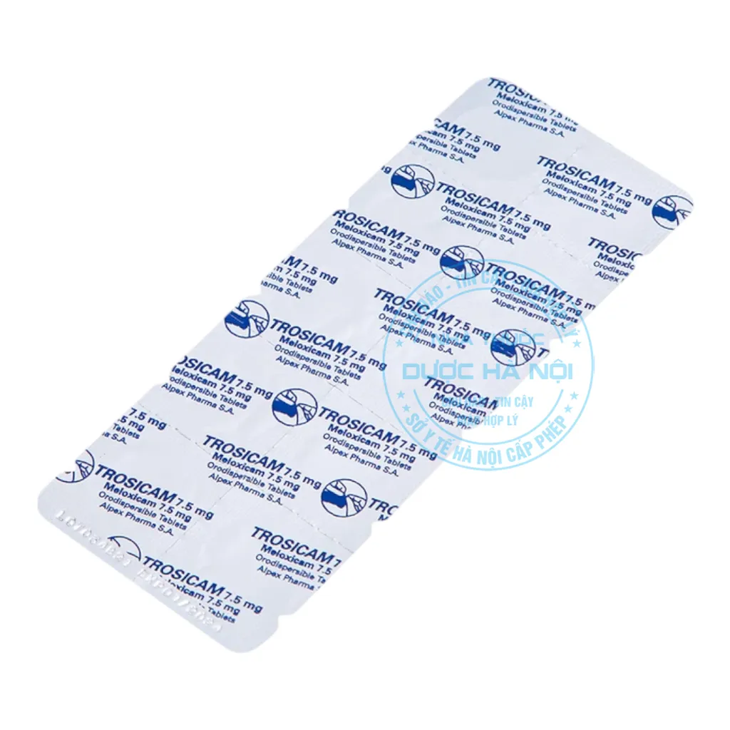 Thuốc Trosicam 7.5mg