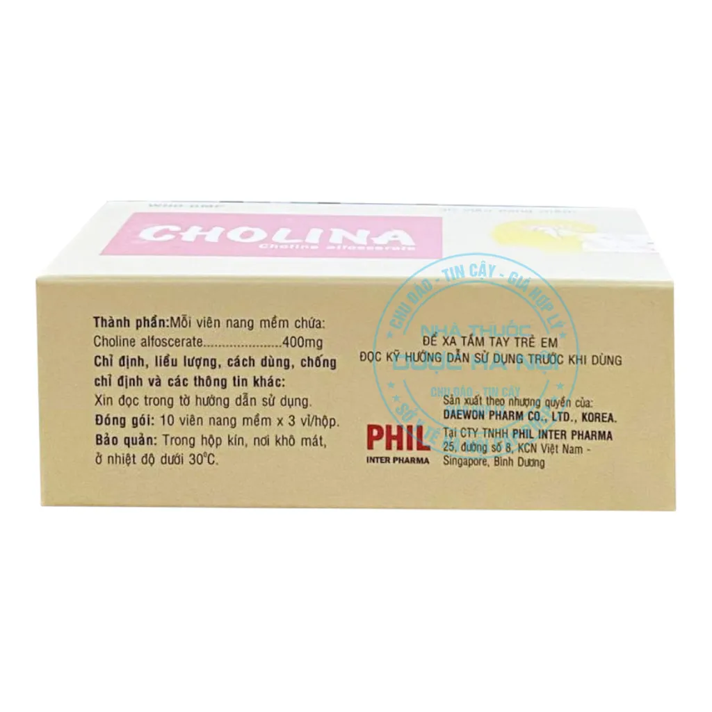 Thuốc Cholina 400mg