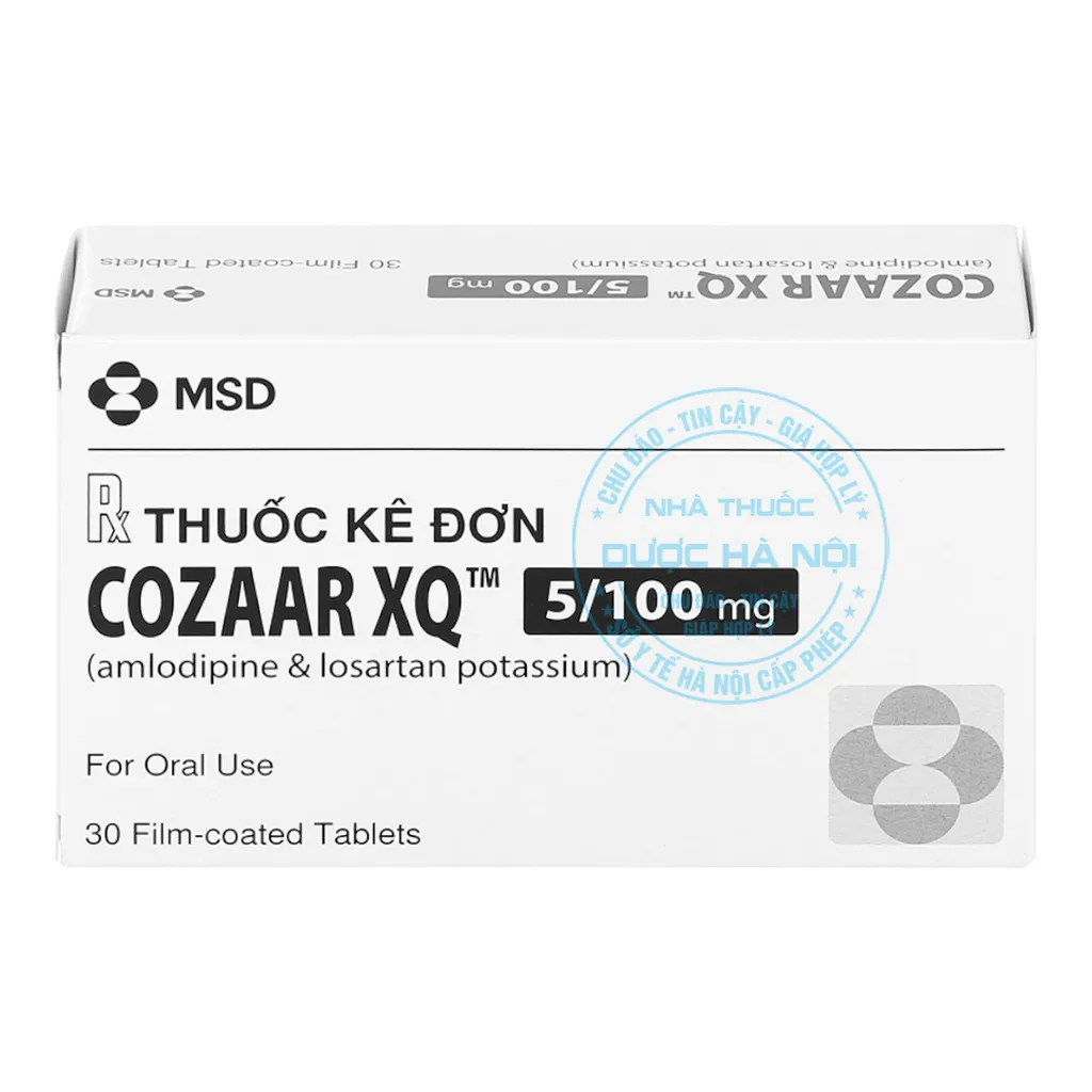 Thuốc Cozaar XQ 5/100mg