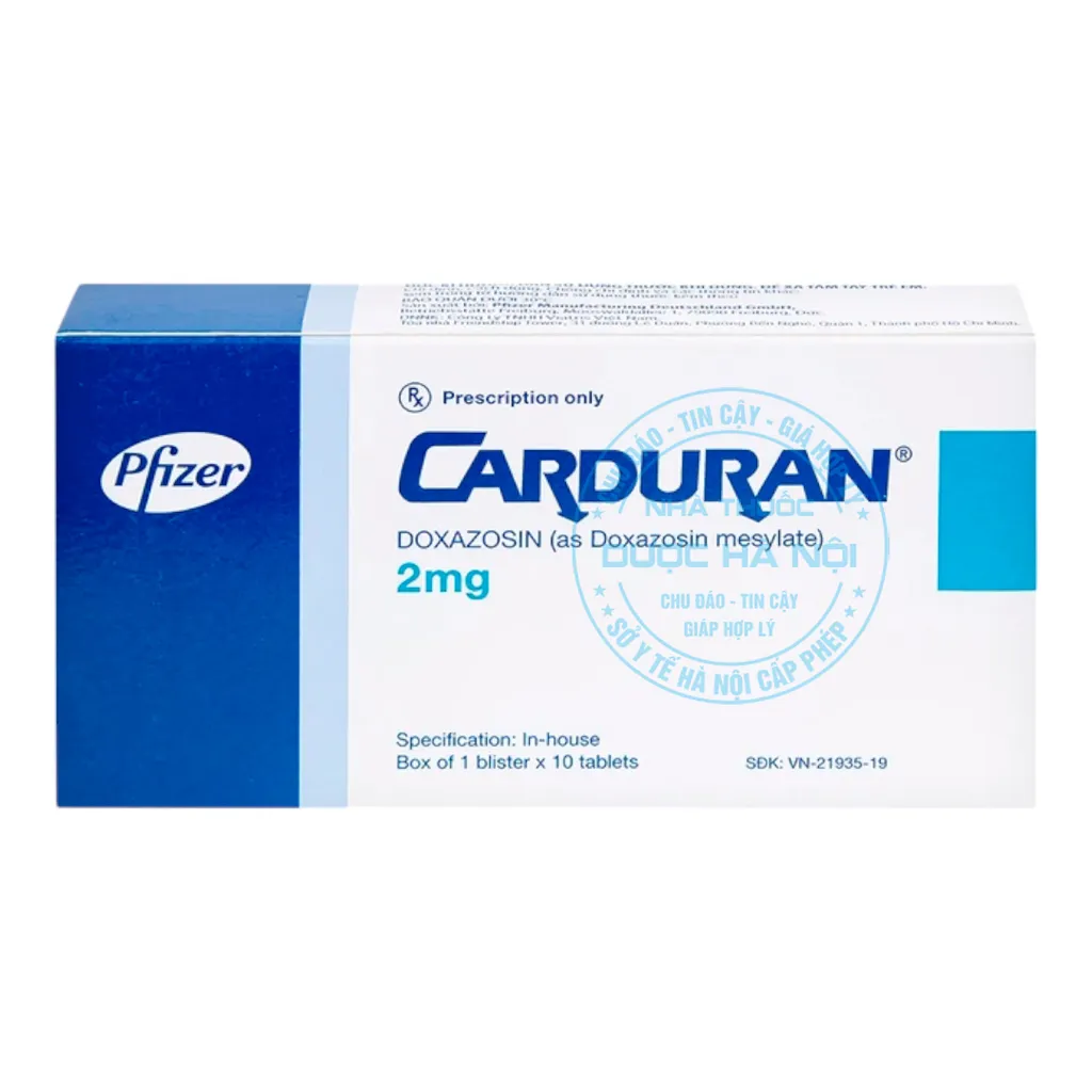 Thuốc Carduran 2mg
