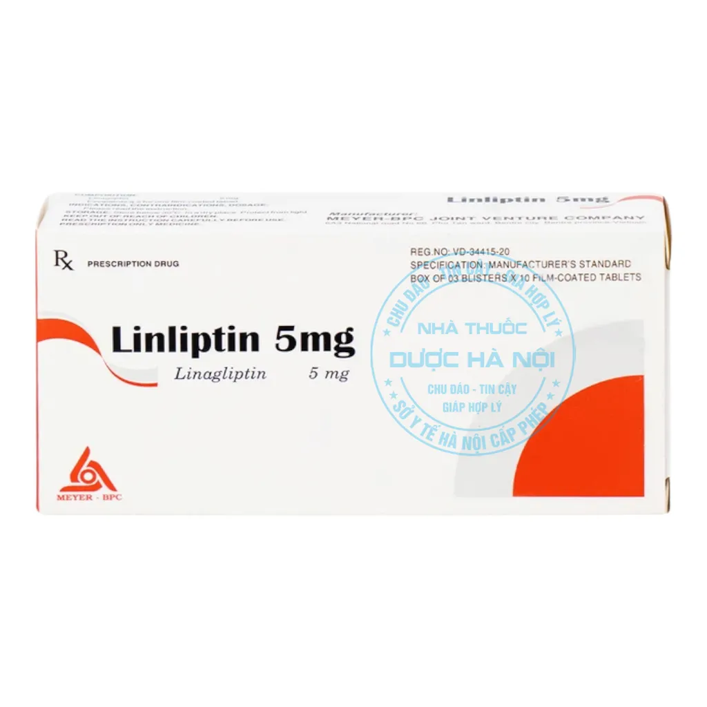 Thuốc Linliptin 5mg