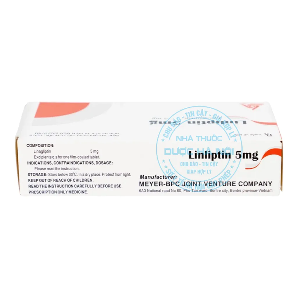 Thuốc Linliptin 5mg