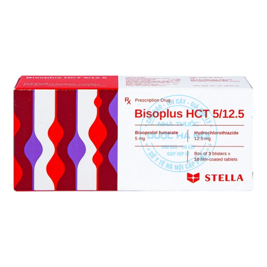 Thuốc Bisoplus HCT 5/12.5