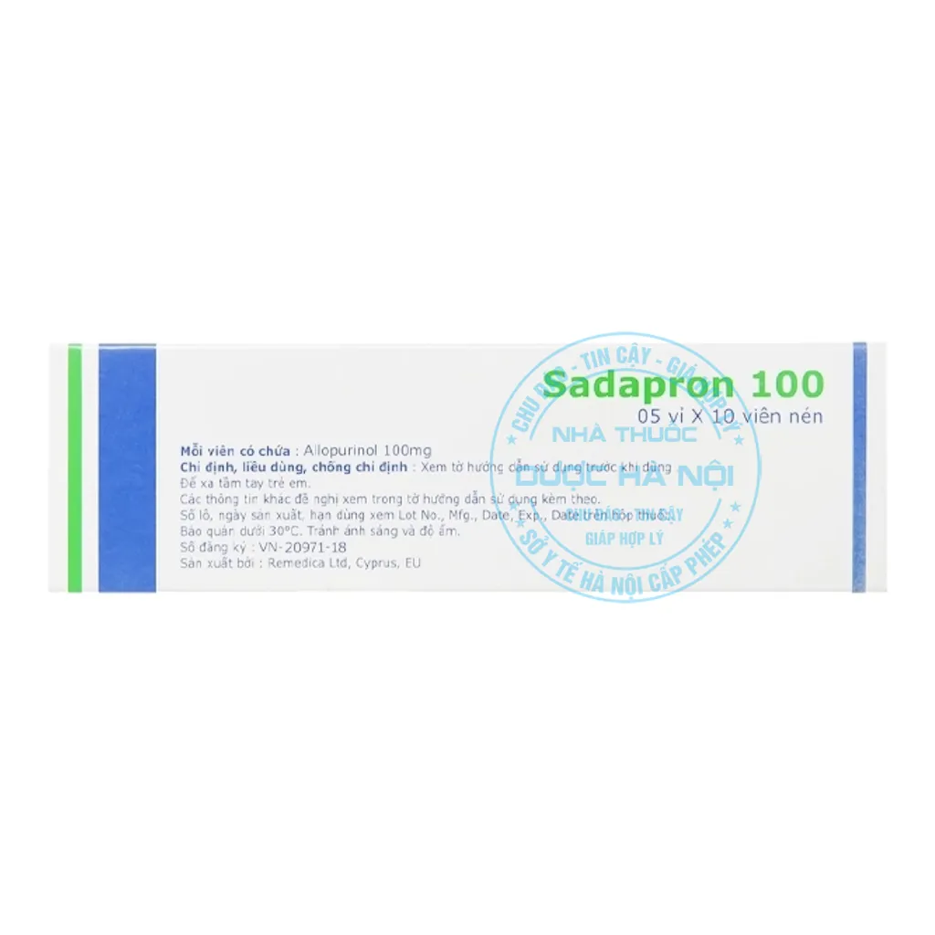 Thuốc Sadapron 100