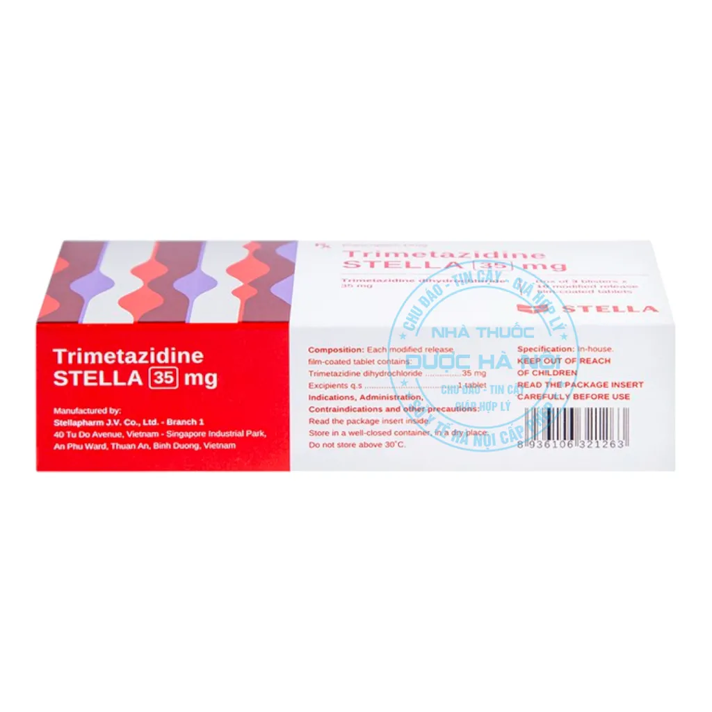 Thuốc Trimetazidine Stella 35mg