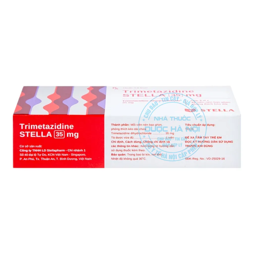 Thuốc Trimetazidine Stella 35mg