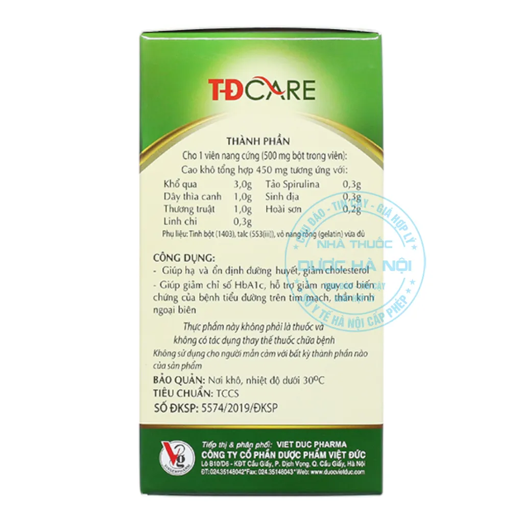 viên uống TĐ Care