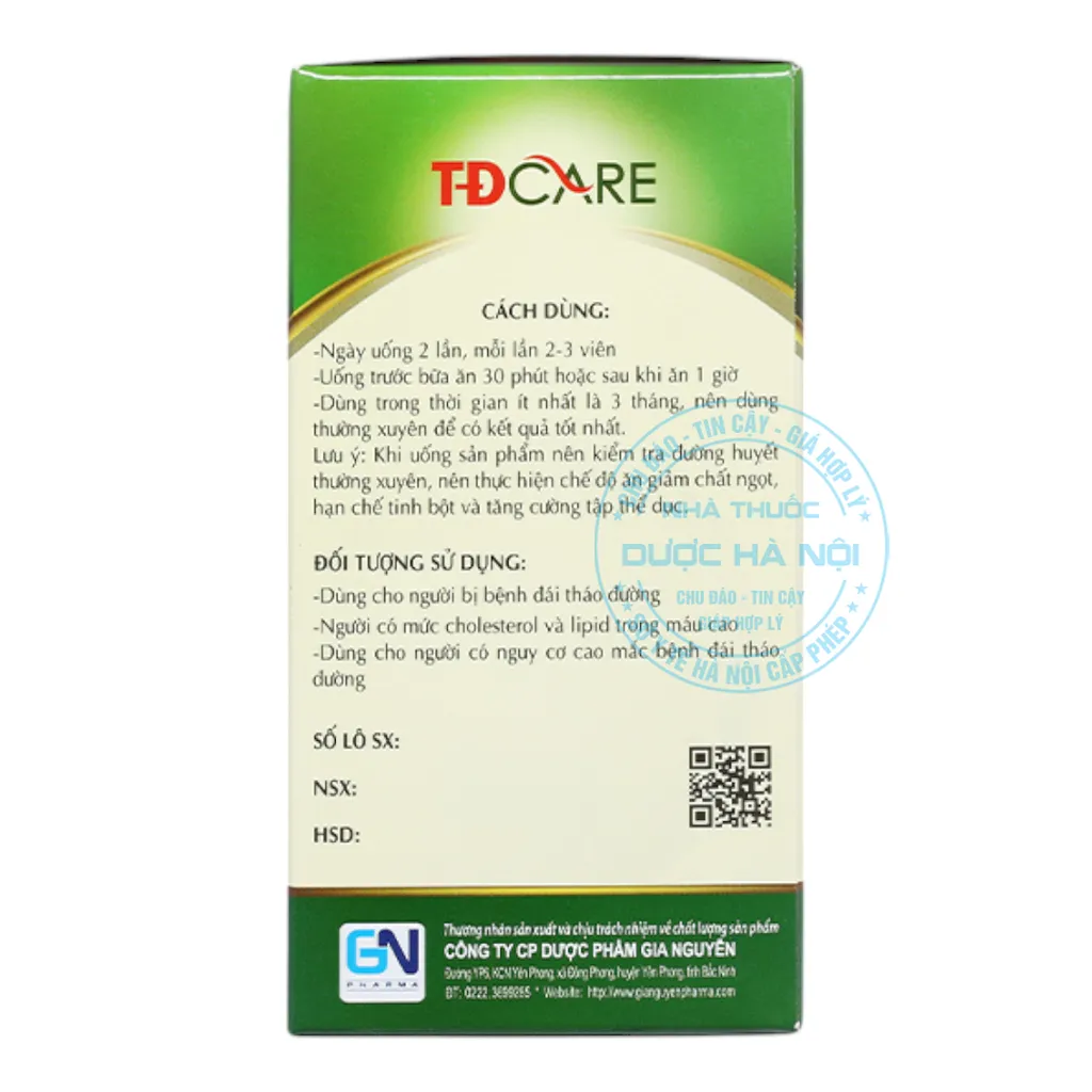 viên uống TĐ Care