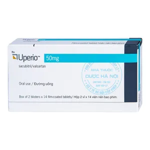 Thuốc Uperio 50mg Novartis sử dụng trong điều trị suy tim  (1 Hộp x 2 vỉ/ 28 Viên)