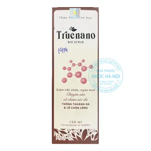 Tẩy da chết Truenano 150ml thuần chay, kết hợp giữa khoa học hiện đại và thiên nhiên