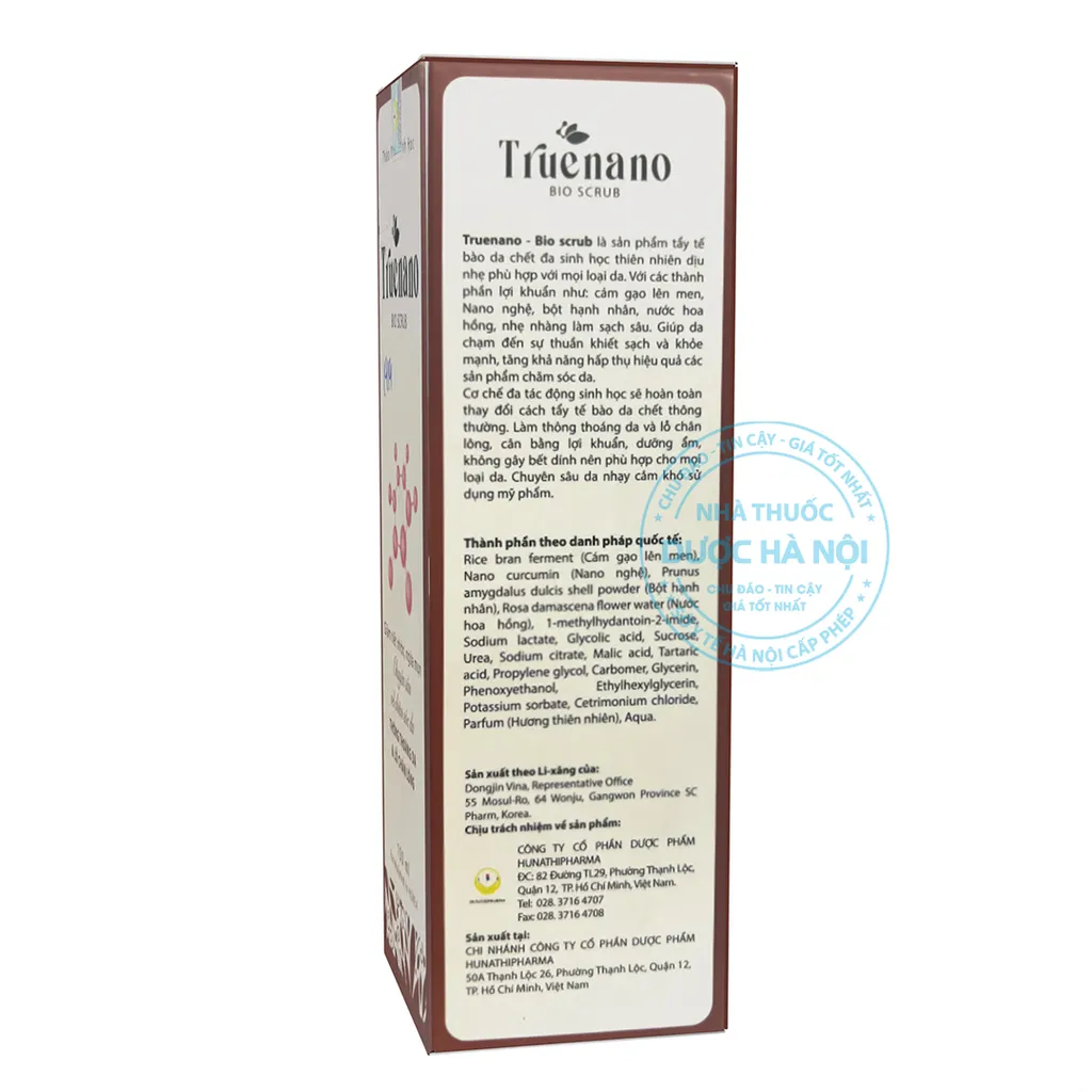 Tẩy da chết Truenano 150ml