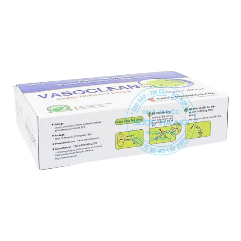 Thuốc Vasoclean Sol 20mg
