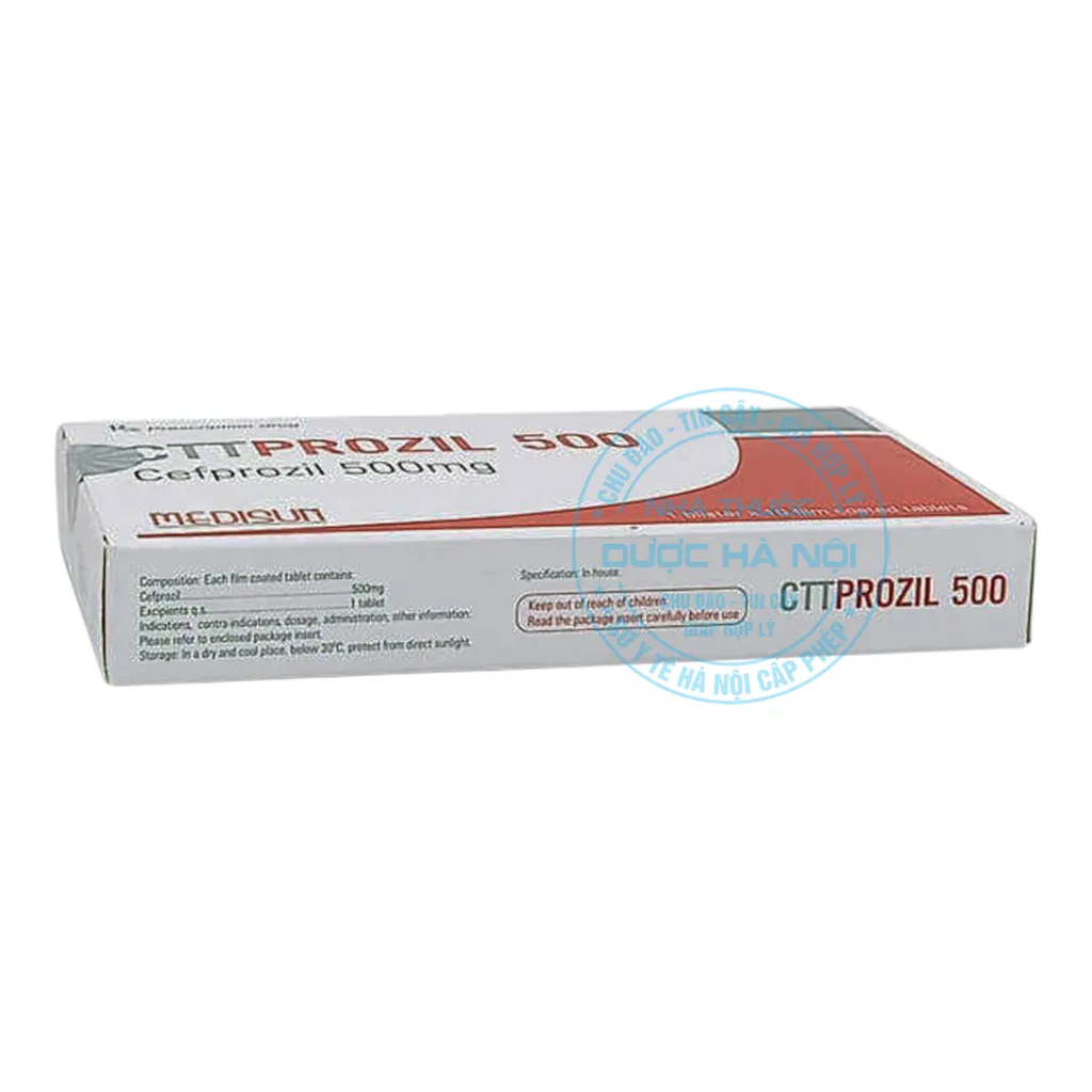 Thuốc CTTProzil 500