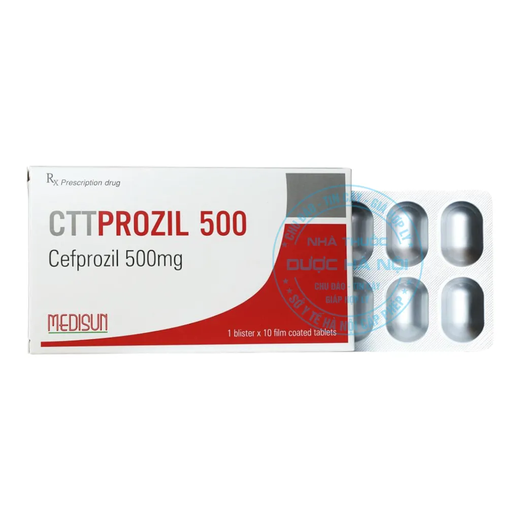 Thuốc CTTProzil 500