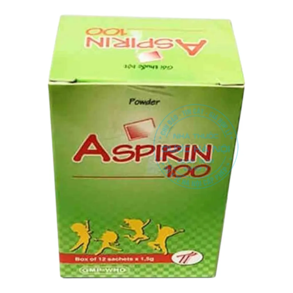 Thuốc giảm đau Aspirin 100