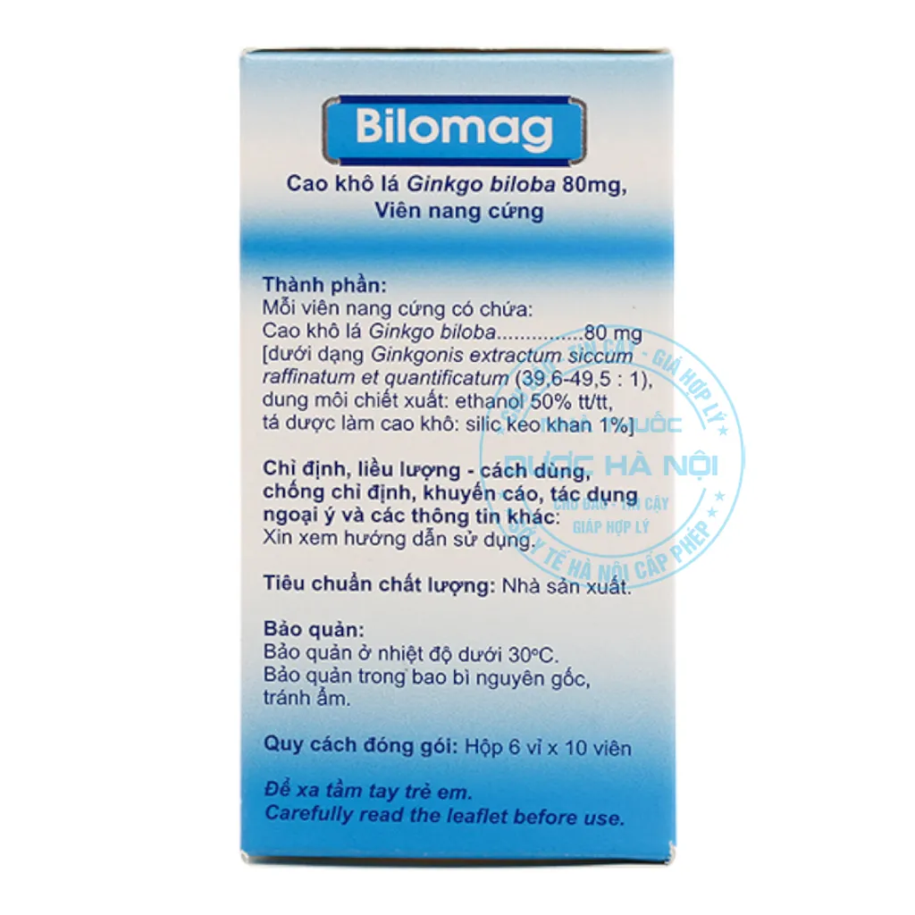 Thuốc Bilomag 80mg