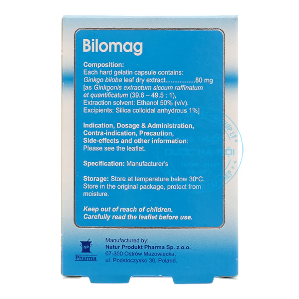 Thuốc Bilomag 80mg