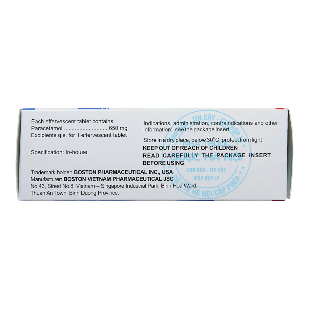 Thuốc Effer-Paralmax Extra 650mg