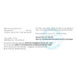 Thuốc Effer-Paralmax Extra 650mg
