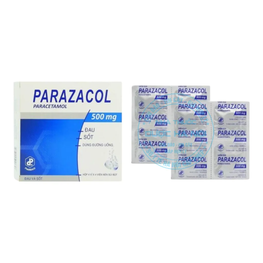Thuốc Parazacol 500mg