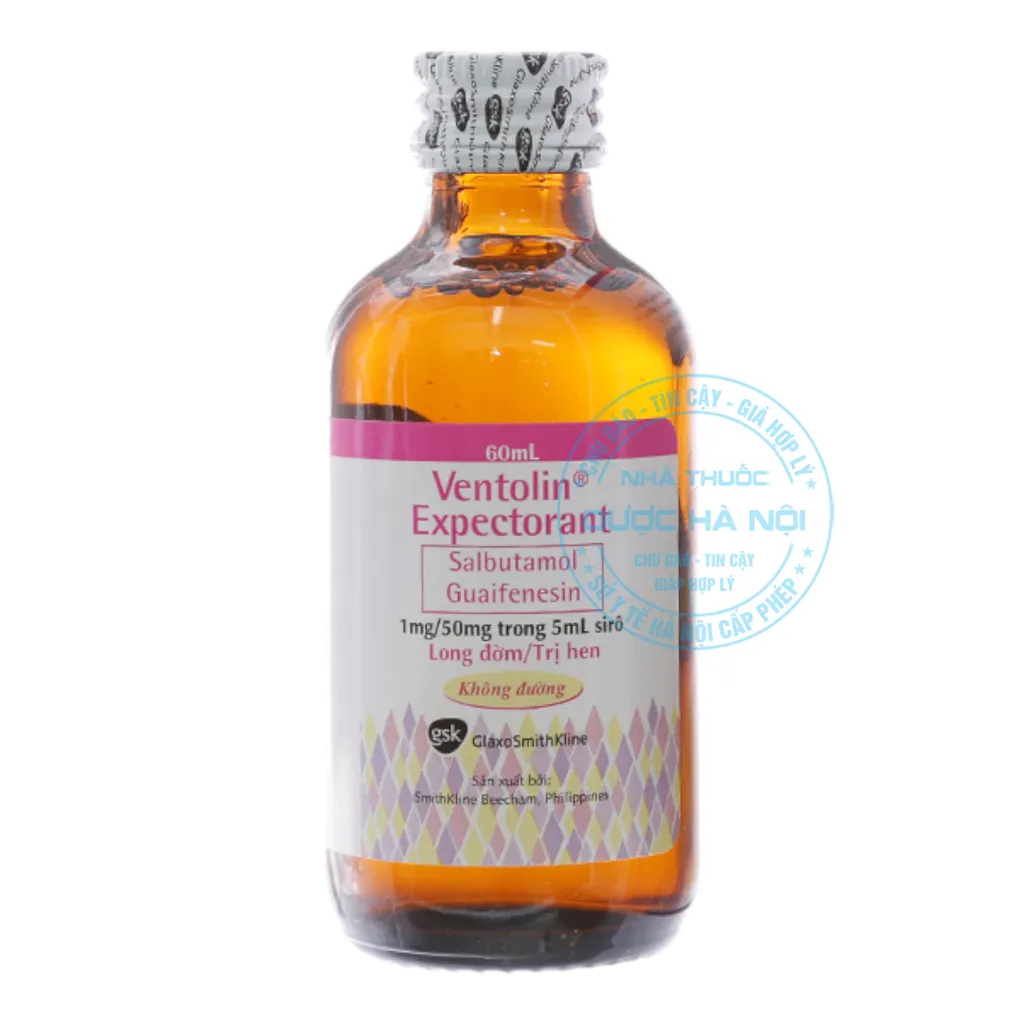 thuốc siro Ventolin Expectorant