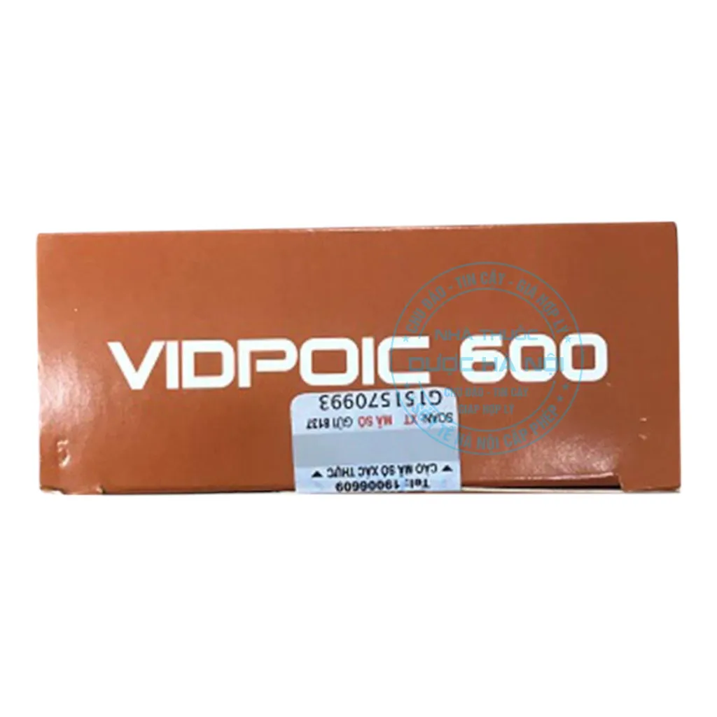 thuốc Vidpoic 600mg