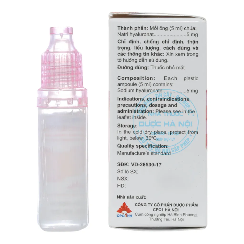 Thuốc nhỏ mắt Hylaform 5ml