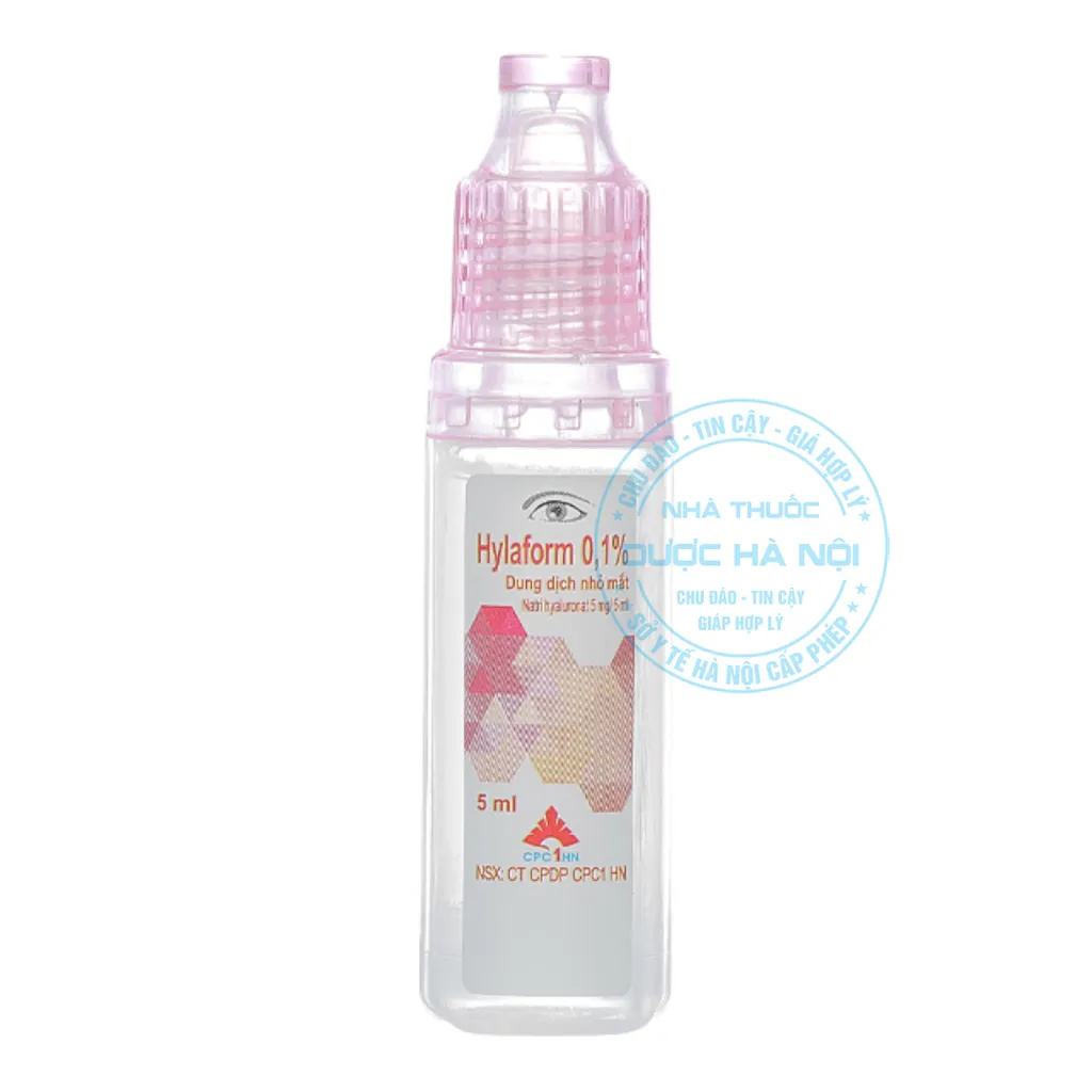 Thuốc nhỏ mắt Hylaform 5ml