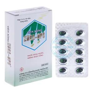 Viên xông Euca-OPC hỗ trợ điều trị các vấn đề về đường hô hấp