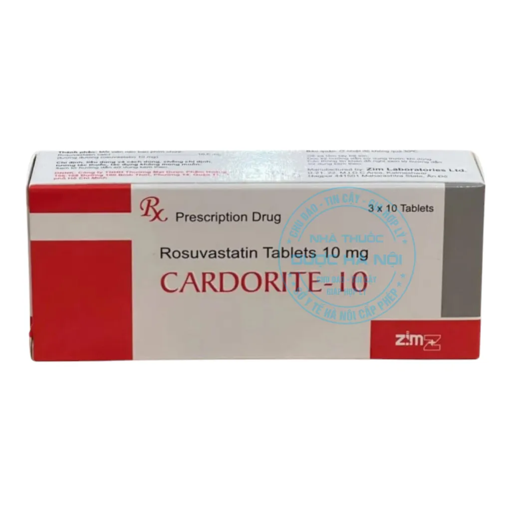 Thuốc Cardorite-10