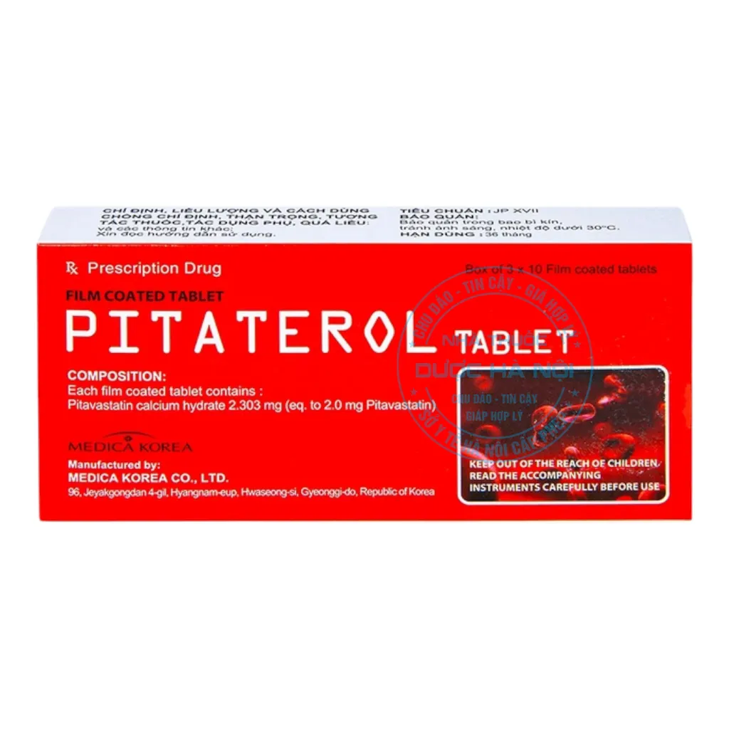 Thuốc Pitaterol Tablet 2mg