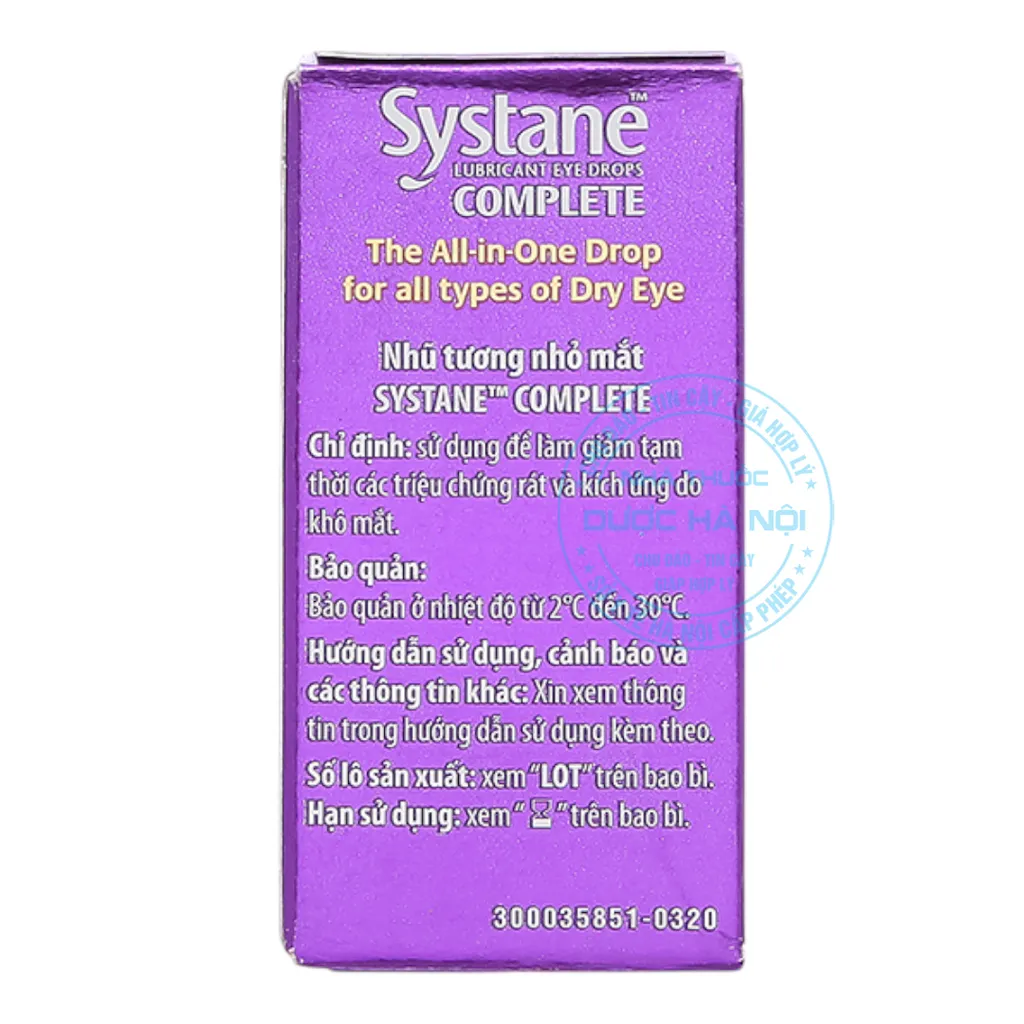 Thuốc nhỏ mắt Systane Ultra