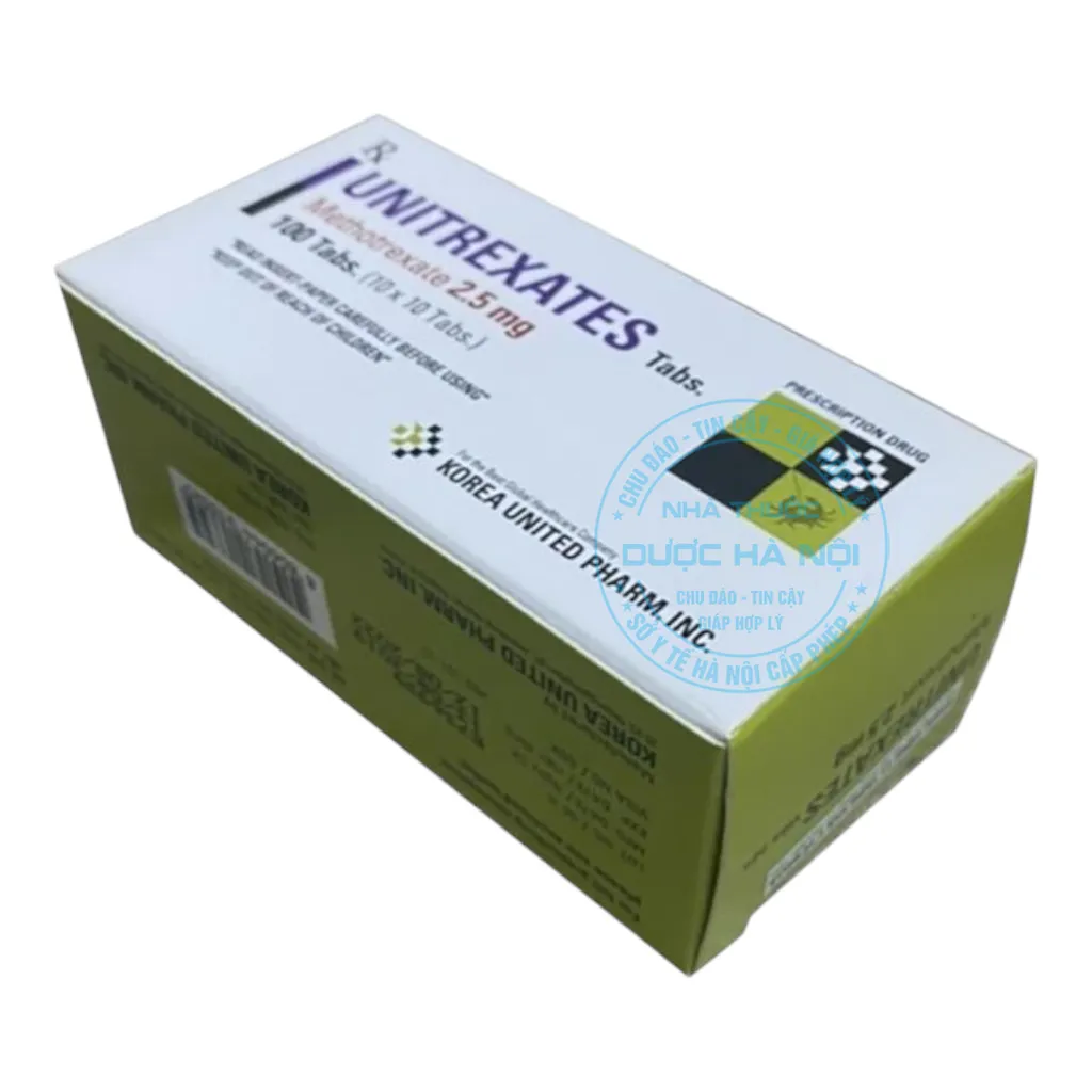 Thuốc Unitrexates 2.5mg