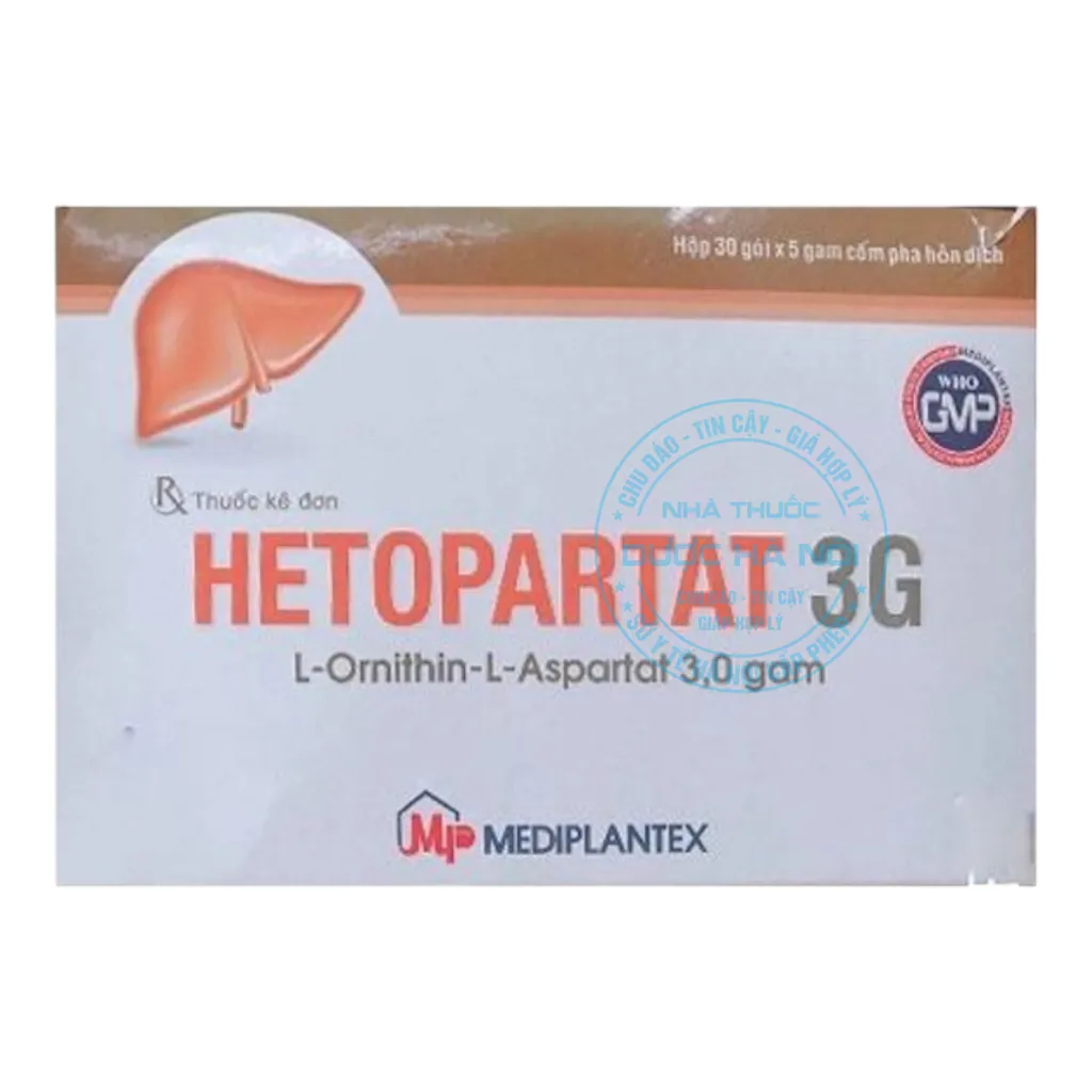 Thuốc Hetopartat 3G