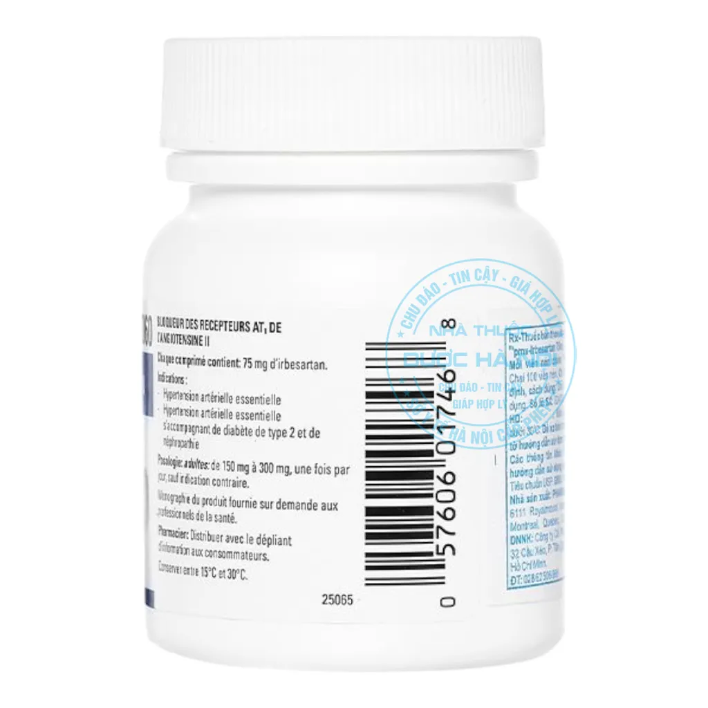 Thuốc Pms-Irbesartan 75mg